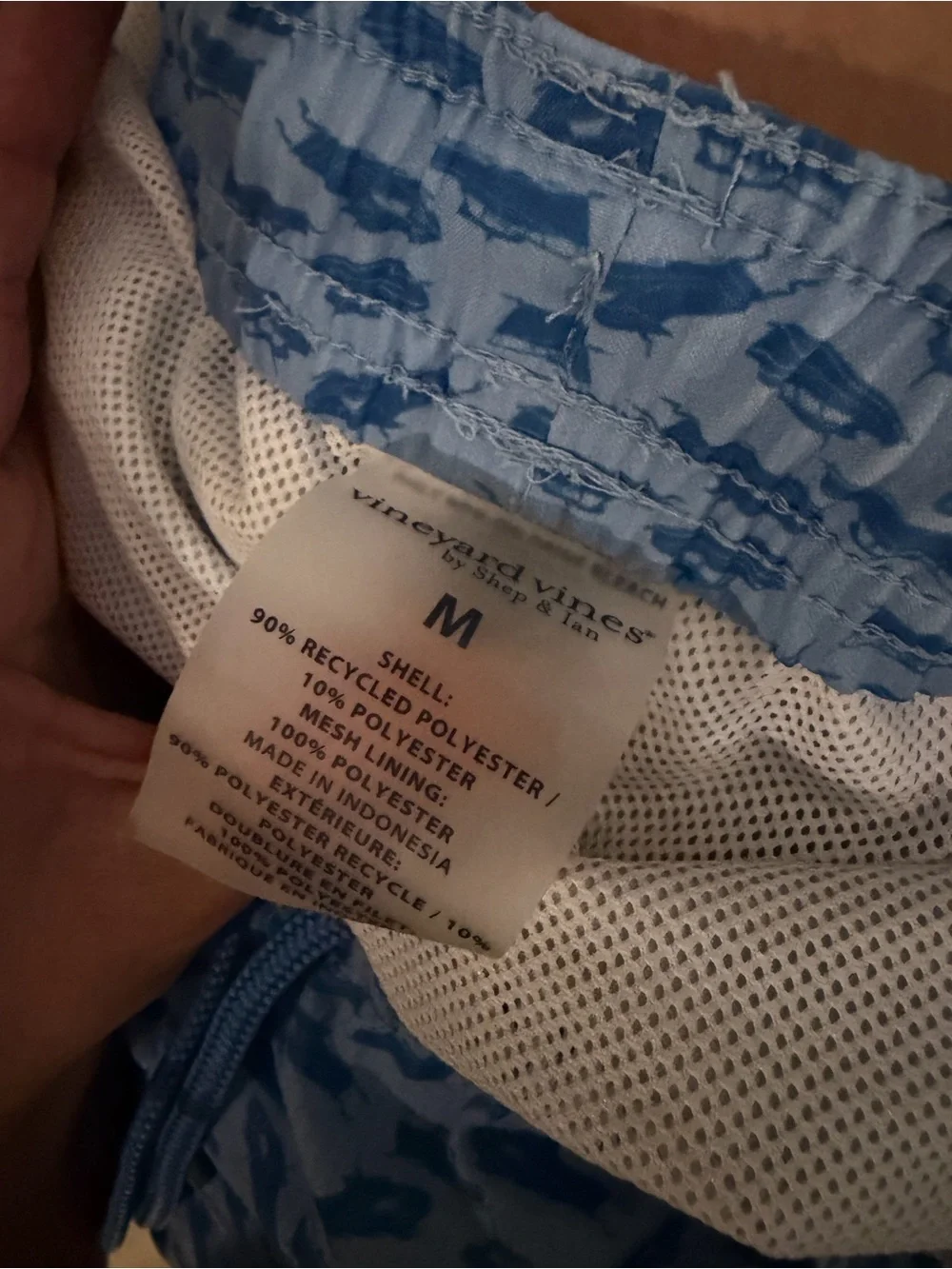 Men’s Vineyard Vines Size Medium 7” Chappy Swim Trunks